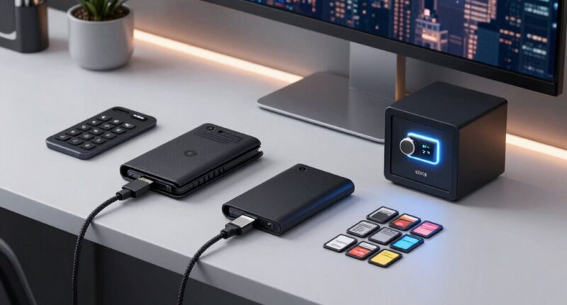 secure crypto device setup