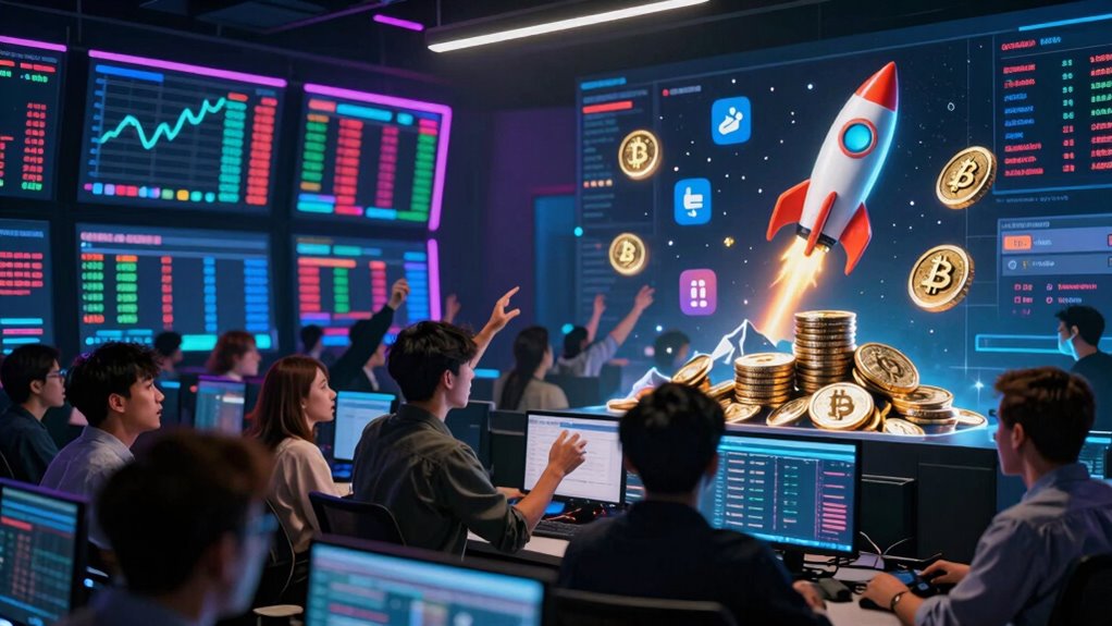 social influence drives market volatility