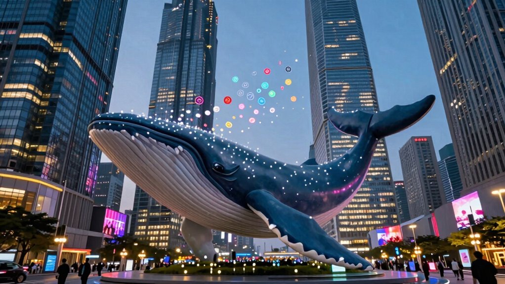 whale influence distorts markets